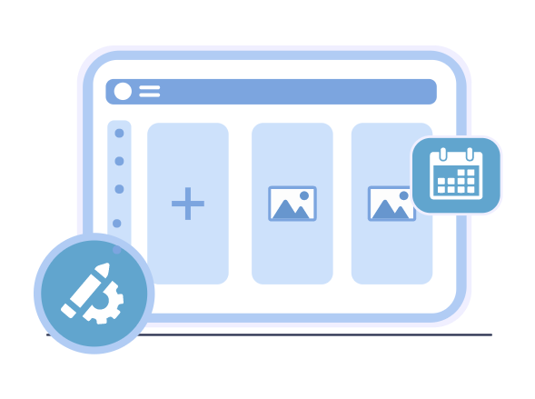 Publish & Schedule the created content