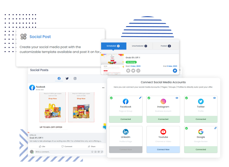 Offers Post Automatically